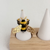 Nouveau Design Insecte Abeille Ronds De Serviette Creative Custom Made Ronds De Serviette Femmes Bijoux Accessoires Cadeau De Fête D'anniversaire En Gros