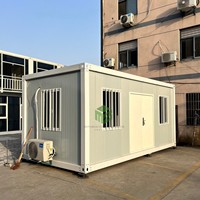 Maison préfabriquée en conteneur pour bureau, villa, design moderne, haute qualité, Tiny Casa préfabriquée, conteneur mobile de 20 pieds en kit