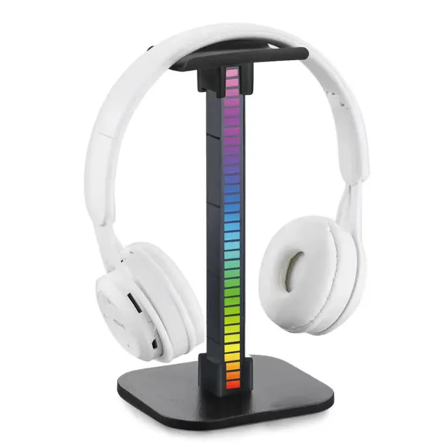 RGB Gaming Headphone Stand Over Ear Headset Hanger Holder Rack for Desktop Game Earphone Accessories