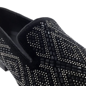 Chaussures habillées pour hommes en cuir véritable suédé de vache, peintes à la main, de haute qualité, confortables, tendance automne, avec logo personnalisé, marque originale - Product Image 6