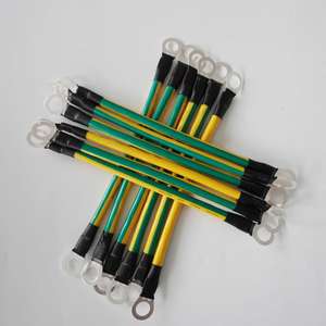 สายดินแผงเซลล์แสงอาทิตย์สีเหลืองสีเขียว - Product Image 1