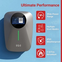 Chargeur de voiture électrique Type 2 en option 7 kW 11 kW 22 kW avec application 4G+BT, Plug & Play, démarrage par carte, IP55/IP65, certifié CE/TUV
