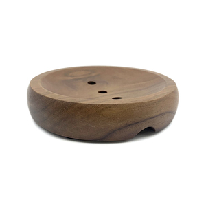 <span class=keywords><strong>Jabonera</strong></span> y caja de <span class=keywords><strong>madera</strong></span> de nogal de diseño moderno respetuoso con el medio ambiente hecho a mano personalizado para uso en hoteles y baños - Product Image 3