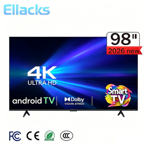 Téléviseur intelligent 4K haute définition 98 pouces sans cadre, prix usine avantageux, en promotion. Borderle - Product Image 4