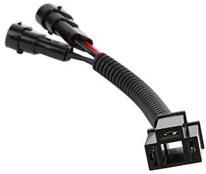 Adaptateur <span class=keywords><strong>de</strong></span> harnais métallique H4 à H9/H11, pour phares à double <span class=keywords><strong>faisceau</strong></span>, harnais <span class=keywords><strong>de</strong></span> séparation <span class=keywords><strong>de</strong></span> H4 pour motos - Product Image 2