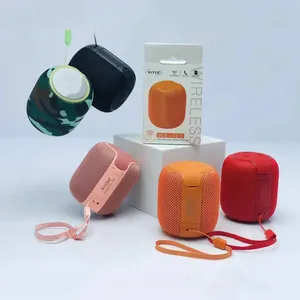 5 Wát 500mAh xi lanh hình dạng WS-305 <span class=keywords><strong>mini</strong></span> không dây di động rạp hát tại nhà hệ thống âm thanh BT TWS bên loa máy tính với đài phát thanh - Product Image 3