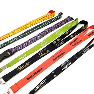 Hot Sale Polyester Lanyard Lanyard with Sublimation Custom logo Lanyard - Product Image 3