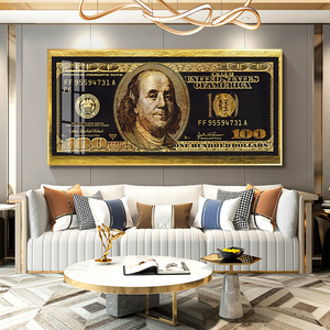 Modern Money Art Dollar Canvas Painting banconota <span class=keywords><strong>Poster</strong></span> Picture Inspirational Style Wall Art <span class=keywords><strong>per</strong></span> <span class=keywords><strong>ufficio</strong></span> e casa - Product Image 3