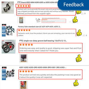 Roulement à billes à gorge profonde 6203-<span class=keywords><strong>2ZR</strong></span>/C3 FTC 6200 6201 6202 6203 <span class=keywords><strong>6204</strong></span> 6205 6206 6207 6208 6209 - Product Image 6