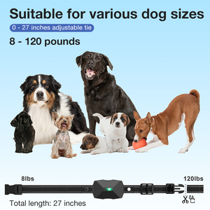 पोर्टेबल तीन मोड अल्ट्रासोनिक कुत्ते सरीसृप-बार्किंग डॉग रेपेलर रिमोट कंट्रोल एंटी-बार्किंग डॉग ट्रेनिंग कॉलर - Product Image 5