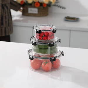 Tùy chỉnh giá rẻ nhất lớn hộp đựng thức ăn có nắp đậy bữa ăn Prep <span class=keywords><strong>container</strong></span> kín đựng thức ăn nhà bếp 3 cái lưu trữ <span class=keywords><strong>container</strong></span> <span class=keywords><strong>Set</strong></span> - Product Image 3