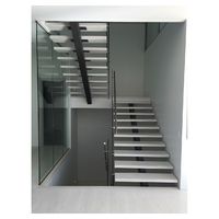 Ace Nouveau Type Escalier Droit Flottant Escalier Droit Escaliers Modernes Escalier Droit en Bois