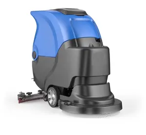2022 New Battery Powered Automatic Concrete Scrubber Floor cleaning ride scrubber