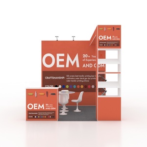 Xách tay 10*10 ft <span class=keywords><strong>pop</strong></span>-<span class=keywords><strong>up</strong></span> nhôm Kệ trưng bày đứng triển lãm thương mại gian hàng với vòm nội bộ kệ - Product Image 2