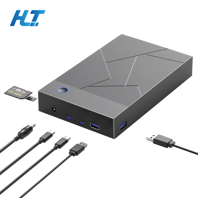 3.5-Inch Mobile USB 3.1 Interface SATA Hard Drive Enclosure Universal USB3.0 Laptop/Mechanical Solid State Hard Disk Plastic