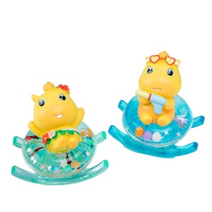 Yu Mo Craft Pool Party Capybara Figurine Blind <b>Box</b> Resin Ornament Desktop Decor Surprise Unboxing 6pcs <b>Set</b> - Product Image 5