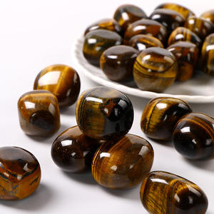 Naturale ruzzolato tigri pietre per gli occhi per Wicca, Reiki, decorazione per la casa e la <span class=keywords><strong>guarigione</strong></span> dei cristalli energetici, tigri naturali pietra dell'occhio - Product Image 5