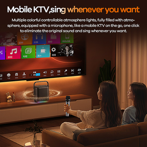Altavoz Bluetooth de 120W, 60/120W RMS, Emparejamiento TWS, 16H de Reproducción, Luces RGB, Portátil, RB-MB23 Integrado, Sonido de Alta Potencia de 120W, Ofrece Sonido Cristalino - Product Image 3