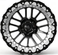 Jantes de course forgées Beadlock 17 18 19 20 pouces 5X112 5X120 5X114.3 pour BMW M2 M3 M4 G80 G82 GTR