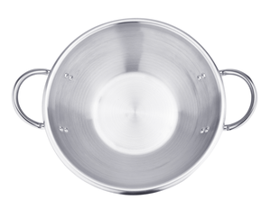 16 <span class=keywords><strong>pouces</strong></span> Inoxydable En Acier En Plein Air Grand Wok Costume Pour La Friture ou Bouillante - Product Image 2