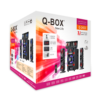 Q-BOX Q-1403 nouveau son d'échappement nakamichi haut-parleur prise tribit haut-parleur
