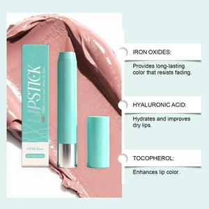 Crayon <span class=keywords><strong>à</strong></span> <span class=keywords><strong>lèvres</strong></span> doux et lumineux OEM, teinte <span class=keywords><strong>rose</strong></span>, longue tenue, texture légère pour un usage quotidien, couleur naturelle et fini lisse - Product Image 6