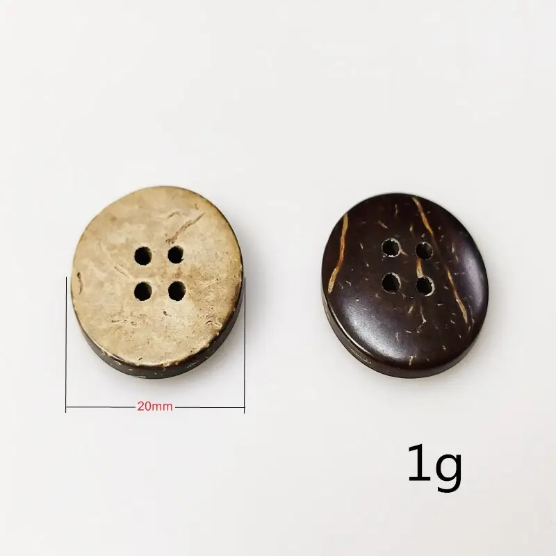 Bottone in legno naturale con bottoni decorativi all'ingrosso ampiamente utilizzati dal design speciale