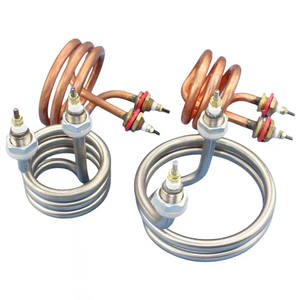 工場直販 ステンレス製 200ワット 浸漬式湯沸かし器 ヒーター 220v 400w スパイラル管状発熱体 - Product Image 1