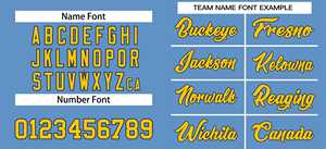 Maillot de baseball authentique personnalisé noir jaune-blanc à crochets fendus tendance - Product Image 3