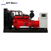Groupe électrogène au gaz naturel de 500 kW pour l'alimentation des mineurs de Bitcoin ASIC dans un centre de données de colocation