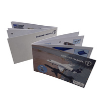 Manuel de couleur pour impression de brochures en papier pliant, production personnalisée, production de trompettes, de publicité, certifié fcc