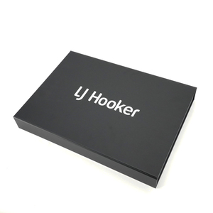 Caja <span class=keywords><strong>de</strong></span> Regalo Magnética Personalizada para Bufandas <span class=keywords><strong>de</strong></span> Lujo, Caja Negra con Tapas Magnéticas, Cajas <span class=keywords><strong>de</strong></span> Regalo Magnéticas <span class=keywords><strong>Negras</strong></span> - Product Image 5
