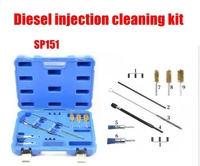 Kit de brosse de nettoyage de fil d'acier inoxydable d'alésage d'injecteur brosse de Tube de tuyau remplacer 3252 pour la course de puissance