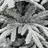 Sapin de Noël artificiel vert personnalisé de haute qualité avec télécommande, écologique, décoration intérieure