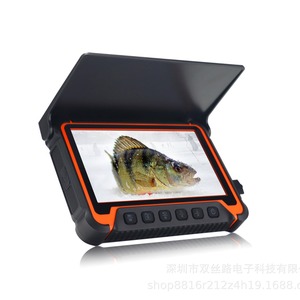 Caméra de détection de poissons avec écran LCD de 7 pouces et enregistrement vidéo pour la pêche sur glace, en mer et en rivière, profondeur 0,6m à 73m - Product Image 3