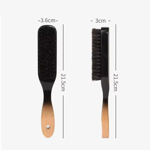 Cepillo y Peine de Madera para Barba con Cerdas de Jabalí y Cepillo para Cabello para Hombres, con Logotipo Personalizado, Gran Venta - Product Image 3