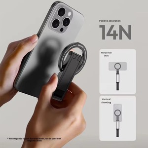 Portable Flexible Telescopic Aluminium Magnetic Holder for Mobile Phone Adjustable Tripod Stand <b>Live</b> <b>Streaming</b> Video Recording - Product Image 2