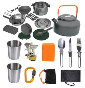 Equipo de barbacoa plegable, mesa portátil ligera, accesorios para senderismo y acampada al aire libre - Product Image 3
