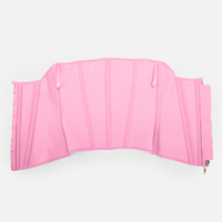 Waistdear Corset gainant taille haute antidérapant à fermeture éclair, avec 11 baleines en acier, ceinture amincissante pour le contrôle du ventre et une couverture du bas du ventre