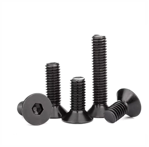 Suministros del Fabricante: Tornillos Torx de Cabeza Plana Negros, Óxido Negro, M3 M4 M5 M6 M8 M10, 10mm 12mm, Tornillos Avellanados Tipo Flor de Ciruelo - Product Image 6