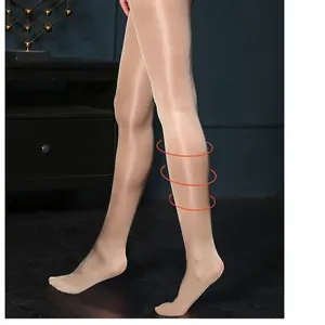 50D collant da donna modellanti balletto olio calze di seta lucide collant da ballo collant da donna