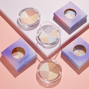 พาเลทไฮไลท์สำหรับแต่งหน้าบรอนเซอร์คอนทัวร์ไฮไลท์ติดฉลากส่วนตัวเครื่องสำอางวีแกน - Product Image 5