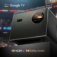 Projecteur 4K Awol Valerion VisionMaster Pro2, projecteur laser 3000 ISO, Google TV, Vision Master, triple laser RGB, cinéma maison