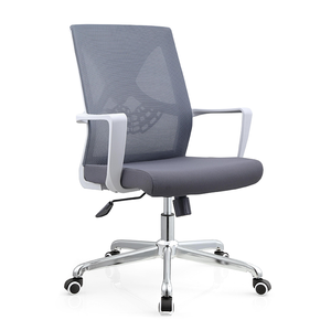 <strong>Haosi</strong> Foshan High Quality Black Swivel Fabric Mesh Executive Chair Net Office Chairs Home Office Desk and Chair for Guest - Product Image 3