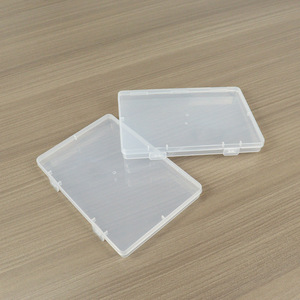 Rectangular Transparent Plastic <b>Storage</b> <b>Box</b> 17.5X11.9X1.7Cm With Lid For Office Organizer And <b>Small</b> Parts <b>Storage</b> - Product Image 4