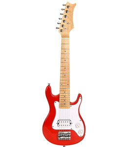 Guitarra Eléctrica de Práctica para Principiantes, Tamaño 3/4, 30 Pulgadas, Mástil de Arce, Acabado Pintado, 6 Cuerdas, Pastillas H, Clavijas de Afinación Totalmente Encapsuladas - Product Image 3