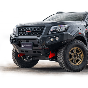 Accessoires de ramassage 4x4 de qualité de marque de première ligne BULLBAR de PARE-CHOCS AVANT en acier pour NAVARA NP300 4X-PRO FRONTINE - Product Image 4