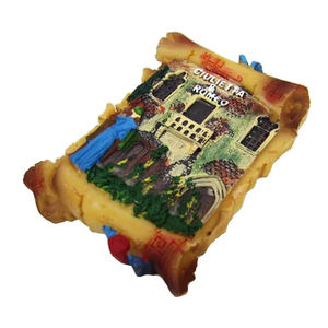 Изготовленный на заказ 3D страна смолы ручной росписью и печатью полирезина МДФ магнит на холодильник Verona магнит на холодильник туристические сувениры - Product Image 2