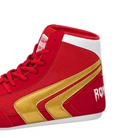 Toptan Boks Ayakkabıları Elastik Tabanlık Ayak Bileği Koruması Kaymaz Aşınmaya Dayanıklı Dört Renk Beden 31-45 Dojo Spor Salonu Toplu Sipariş