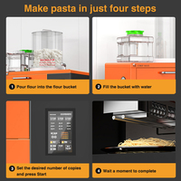 Machine à pâtes électrique à écran tactile intelligent commercial Machine à pâtes SS Spaghetti faisant la machine Machine à pâtes italiennes